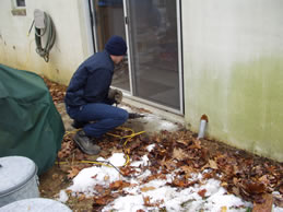 termite treatment of patio