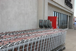 Grocery store entrance
