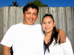 hispanic couple