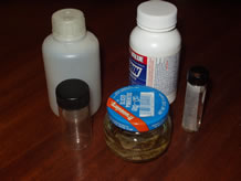 selection of vials